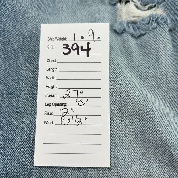 Everlane The Relaxed Straight Fit Organic Cotton Light Wash Jeans Size 31 - Picture 6 of 6